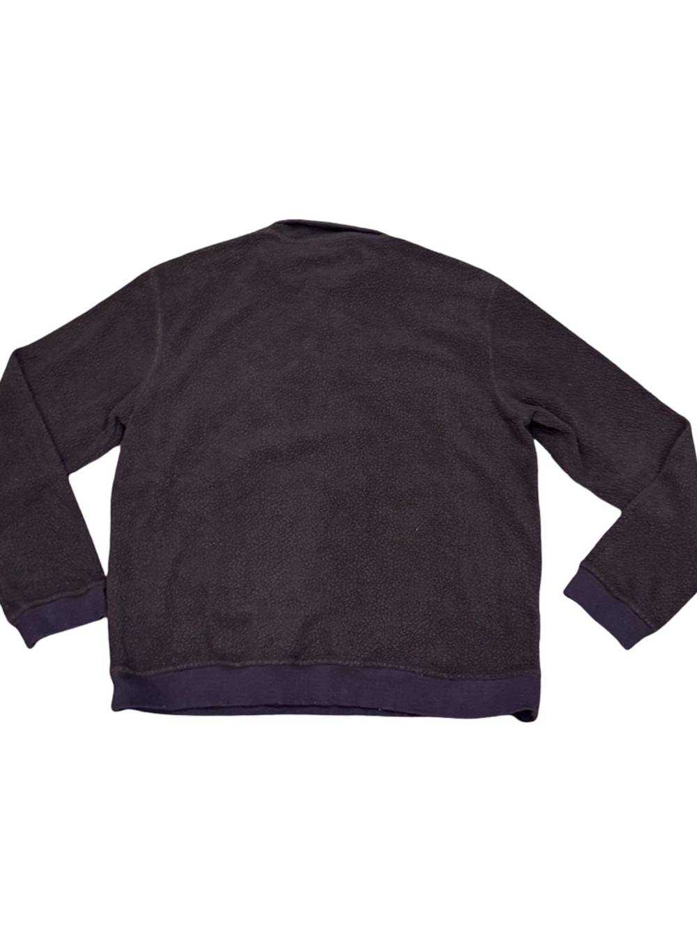 🌿Patagonia Shearling Button Fleece Pullover Size L Maroon Henley Outdoor Sherpa - Picture 9 of 12